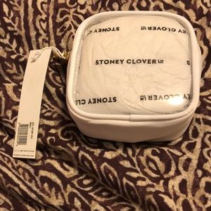 NWT Mini Stoney Clover Clear Pouch